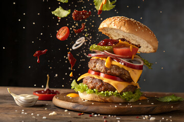 Exploding Hamburger