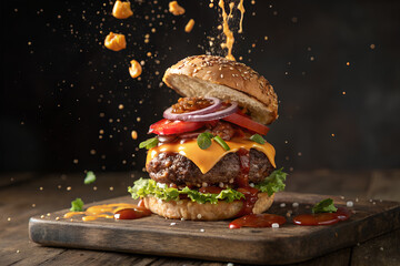 Exploding Hamburger