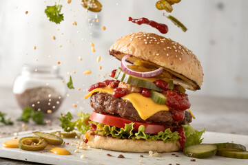 Exploding Hamburger