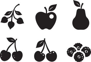 Fruit Silhouette Vector Bundle – Black SVG Clipart for Cricut & Design Projects

Black Fruit Vector Set – Apple, Banana, Pineapple, Berries & More Silhouettes

Fruit Clipart Silhouette Pack – Minimal 