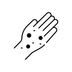 allergic  Vector icon