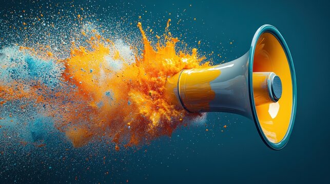 Explosive color announcement