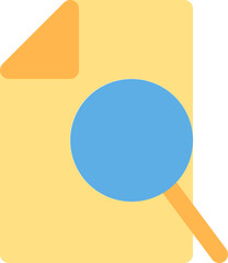 Document Preview File In  Fill Icon