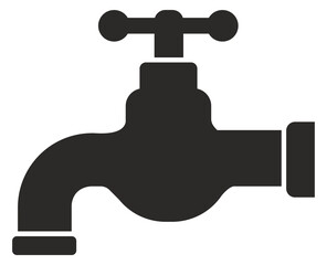 water tap isolated