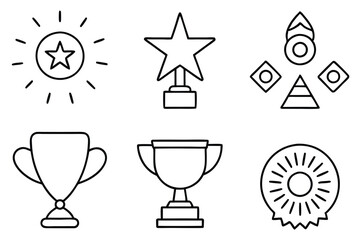 Success thrives on perseverance and consistent effort line art