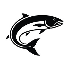 Obraz premium vector illustration of a fish