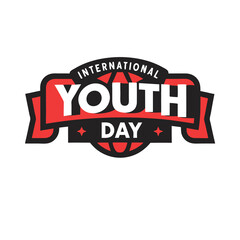 Lettering International Day of Charity With Some Elements Vector Illustration