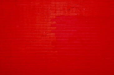 Rote Backsteinwand als rustikaler Hintergrund