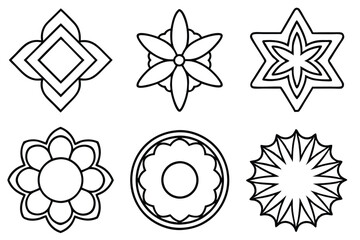 Template Strategies for Stunning Business Presentations Line Art