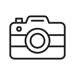 Camera icon vector image. Suitable for mobile apps, web apps and print media.