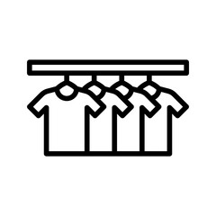 Clothing icon vector image. Suitable for mobile apps, web apps and print media.