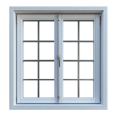 window on white background