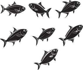 vector set of hilsa