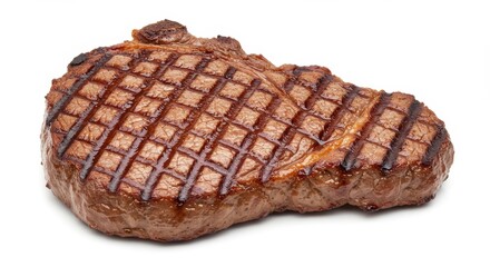  Steak Isolated on White