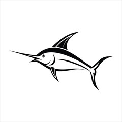 Fototapeta premium vector illustration of a fish