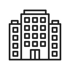 Office icon vector image. Suitable for mobile apps, web apps and print media.