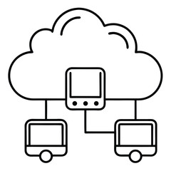 cloud computing concept