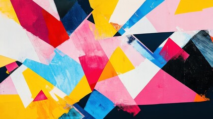 Vibrant Abstract Decals for Window Advertising
