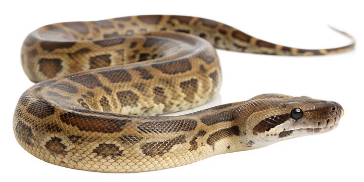 python isolated on white background. PNG