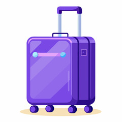 suitcase with luggage