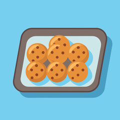 cookies on a plate