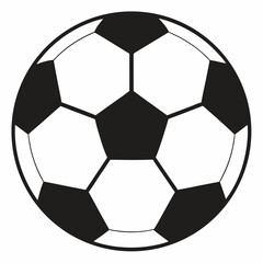 soccer ball on white background