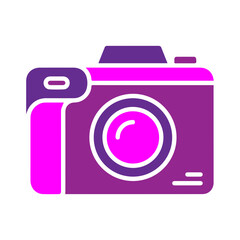 purple camera icon