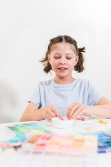 Colorful Clay Beads Set for Creative Kids' Bracelet Making