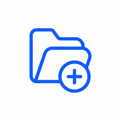 create folder icon sign vector