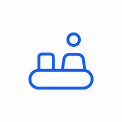 group conversation chat icon sign vector