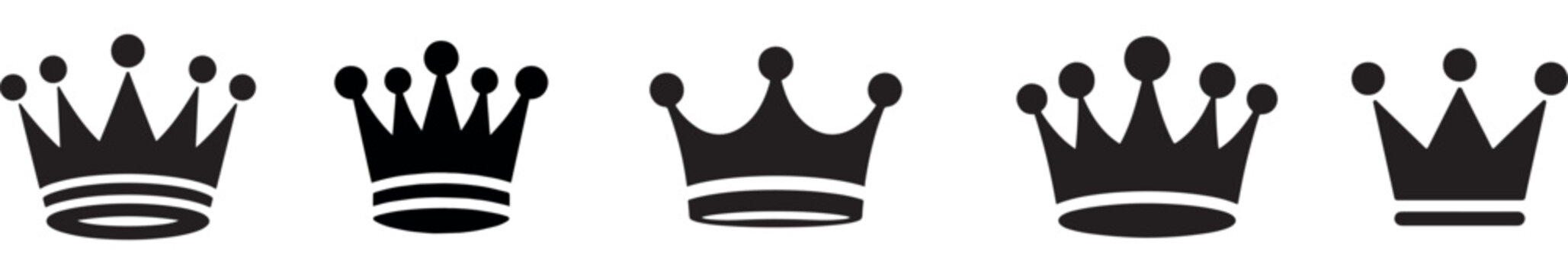 icono coronas. png, vector, rey