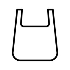 Plastic Bag icon vector image. Suitable for mobile apps, web apps and print media.