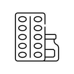 Prescription Vector icon