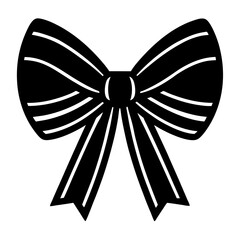 bow on a white background