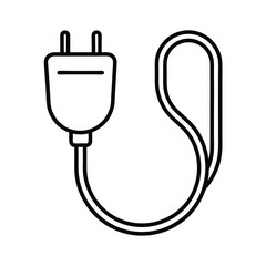 electric cable plug icon