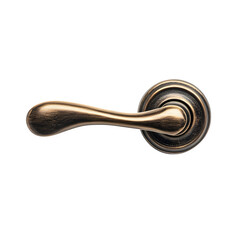 Isolated door handle on a white background