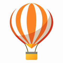 hot air balloon vector illustration