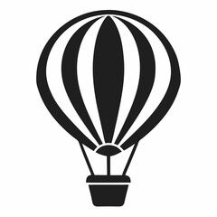 hot air balloon vector illustration