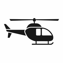 helicopter vector illustration