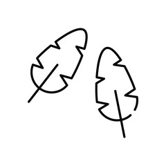 feather allergy Vector icon