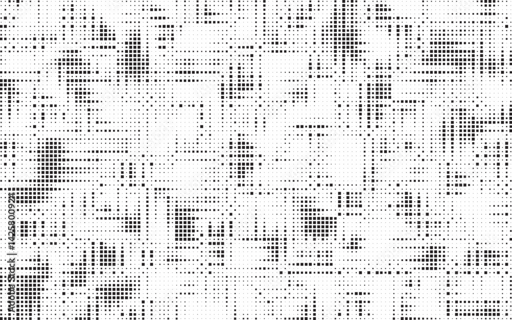Aufkleber abstract grunge halftone background. retro comic grain pixel texture. dots cartoon wallpaper. pop ar