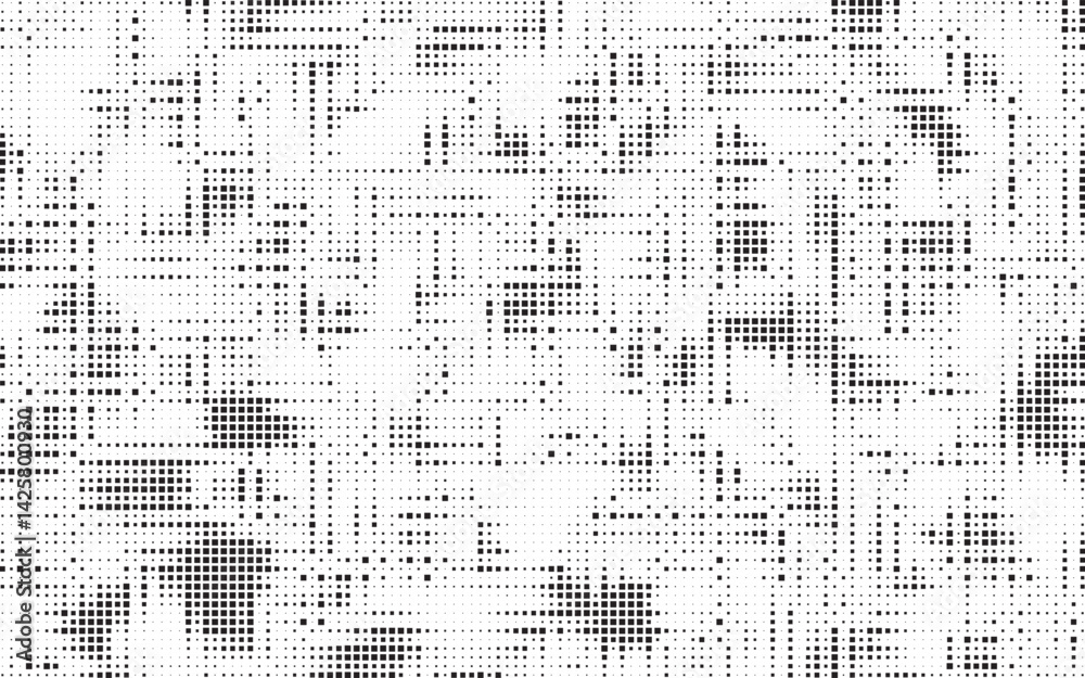 Aufkleber abstract grunge halftone background. retro comic grain pixel texture. dots cartoon wallpaper. pop ar