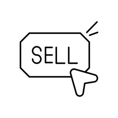 Sell Vector icon