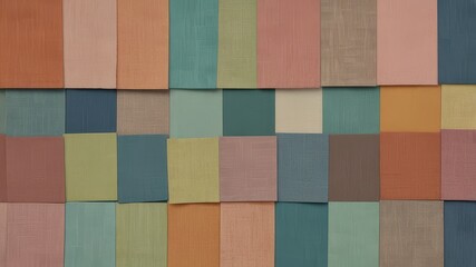 abstract colorful background with multiple fabrics