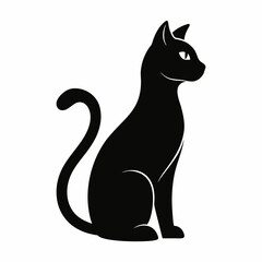 black cat silhouette