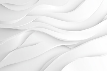 Obraz premium Abstract White Wave Background Texture