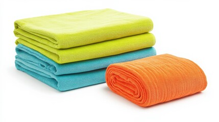 Vibrant Towels for Yoga and Wellness Retreats