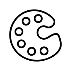 Palette art painting color artist paint drawing creative design artistic watercolor acrylic canvas