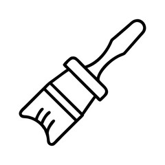 Paint brush tool icon vector illustration design, art paint brush drawing, painting brush isolated