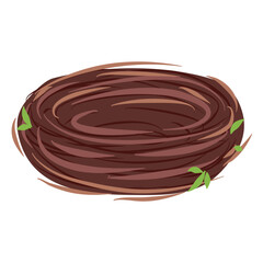 Bird nest Illustration 